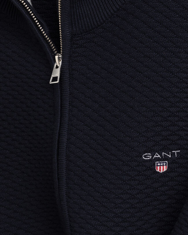 Triangle Texture ‑vetoketjuneulepusero