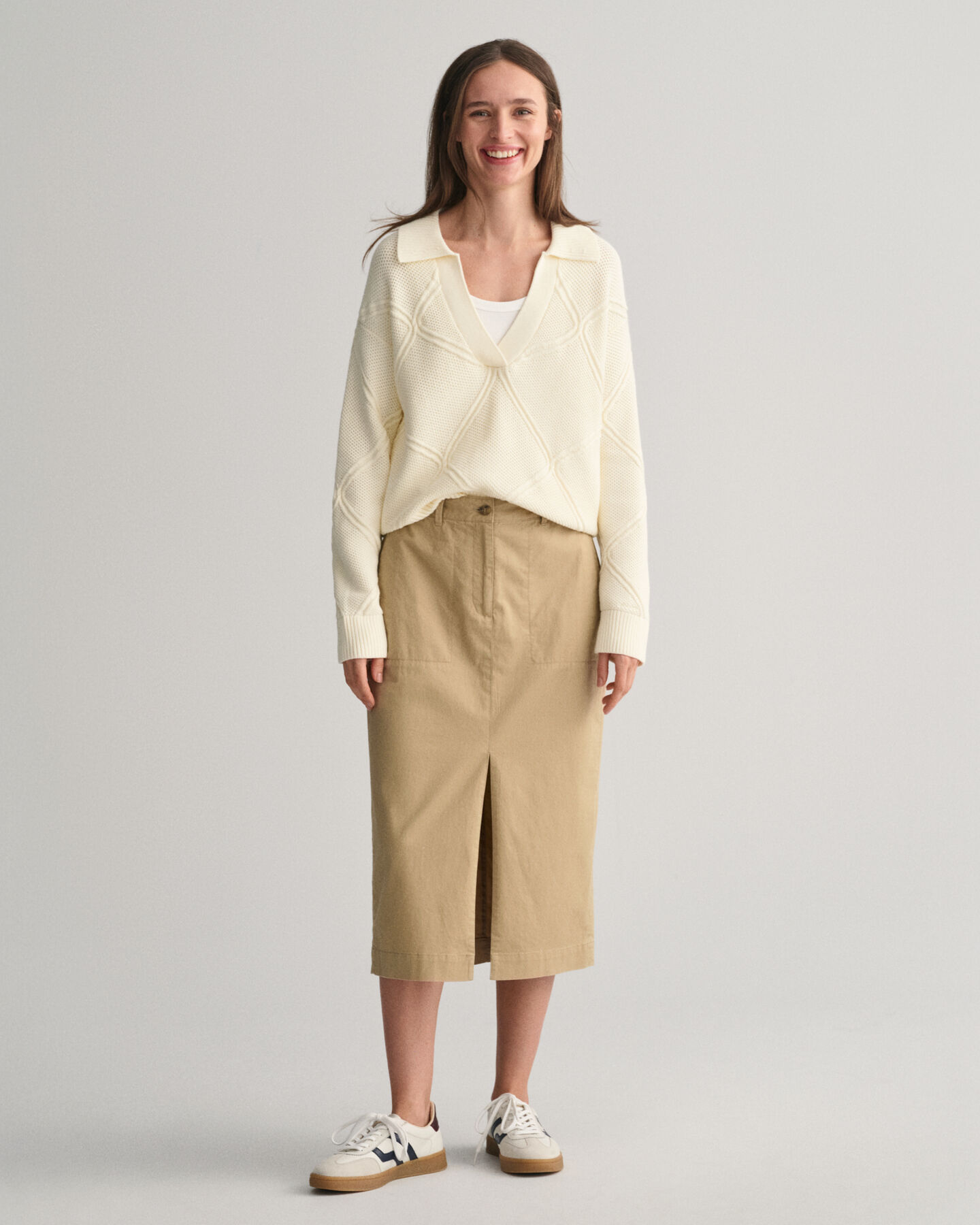 Kohopintainen Rugger-neule