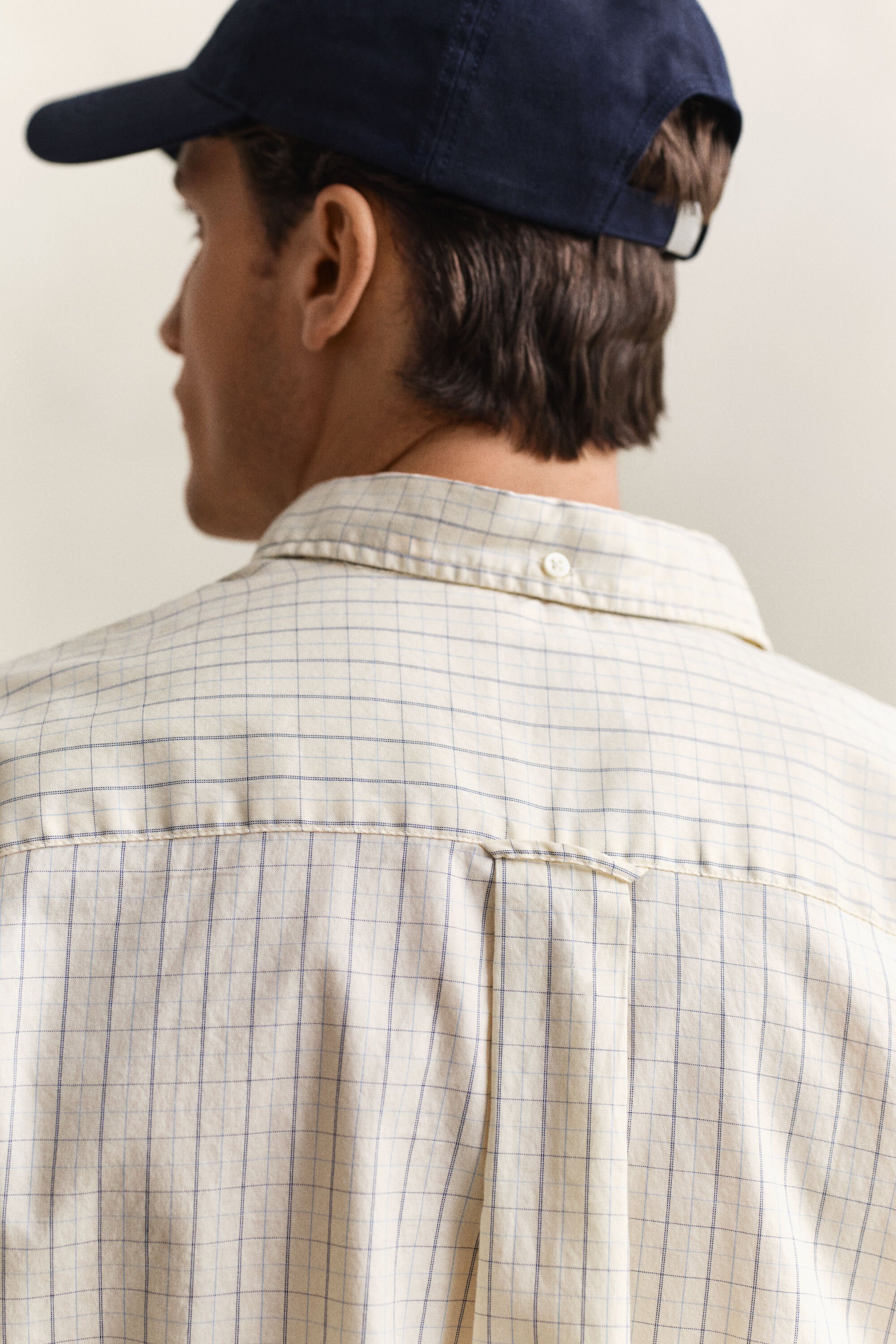 Relaxed fit ‑mitoitettu Dreamy-oxford‑ruutupaita