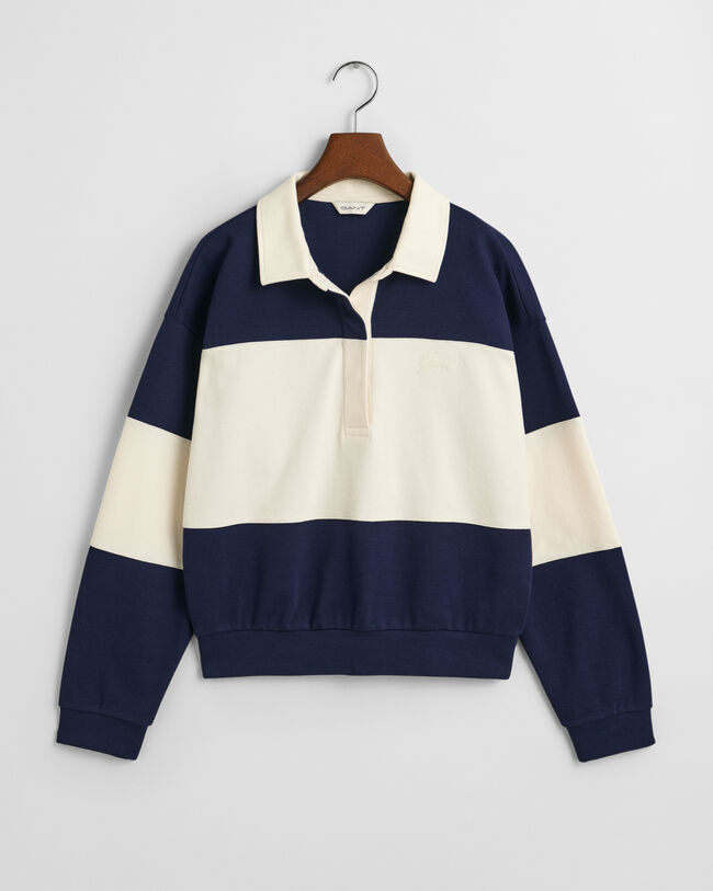 Kohopintainen monivärinen Rugger-pikeepaita