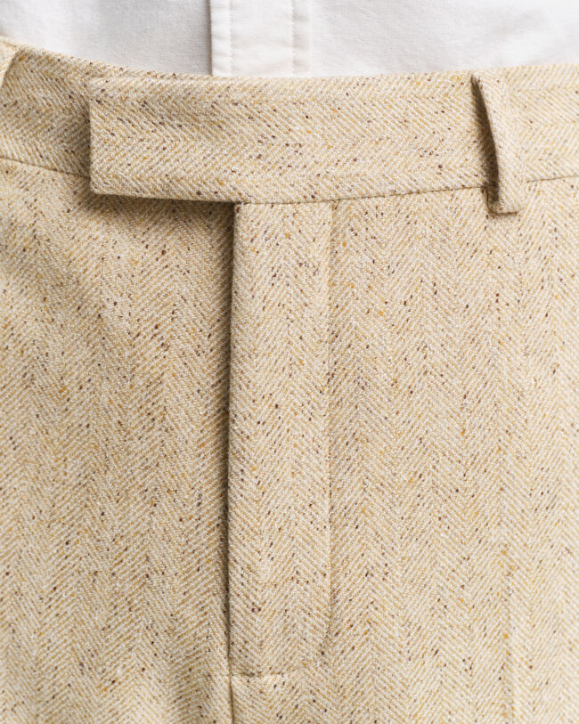 Relaxed fit ‑mitoitetut kalanruotokuvioiset puvunhousut