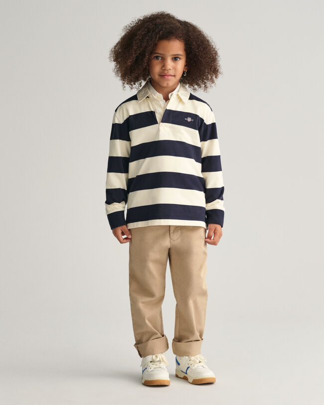 Kids-malliston raidallinen Shield Rugger ‑paita