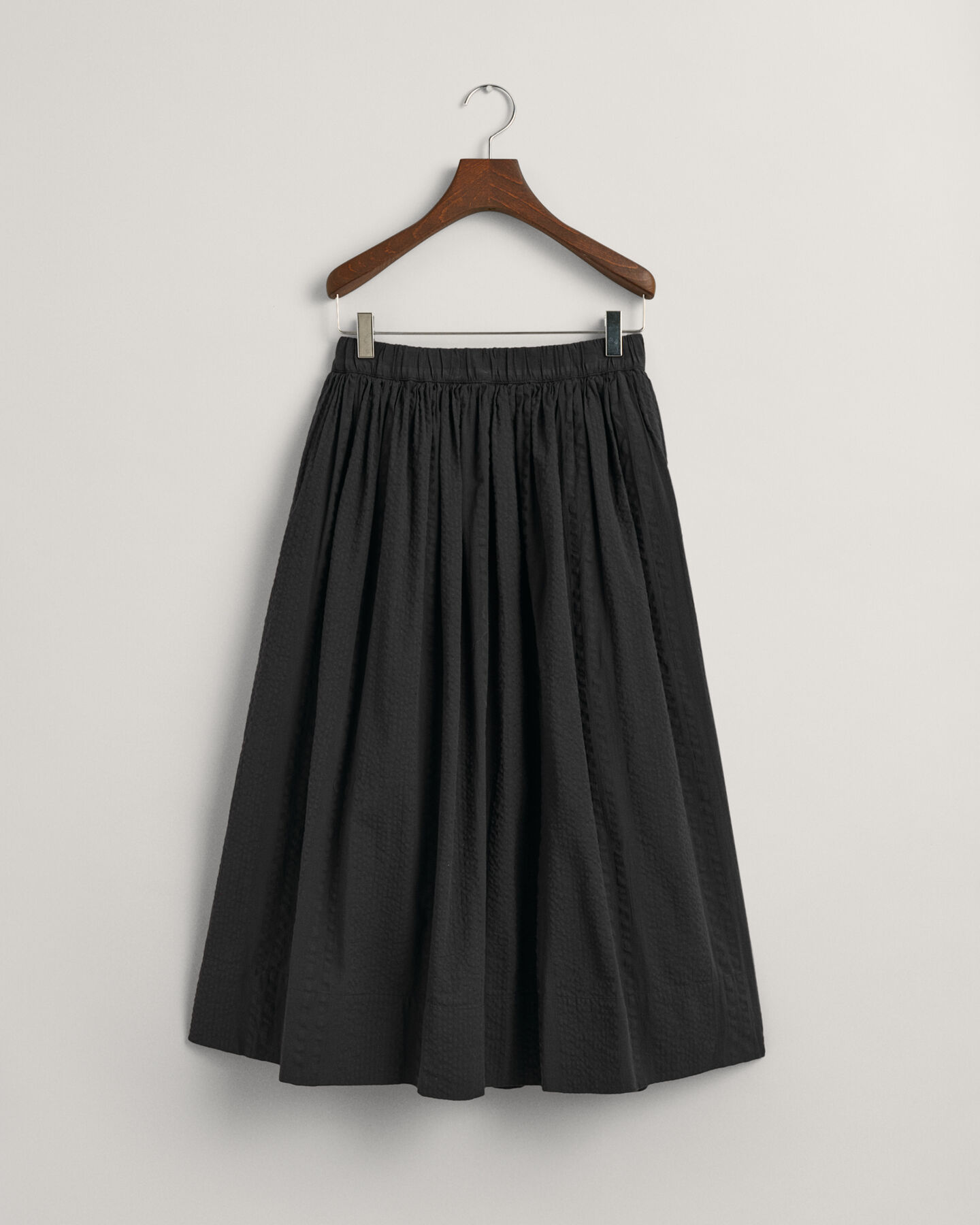 Raidallinen Seersucker Pull-On ‑hame