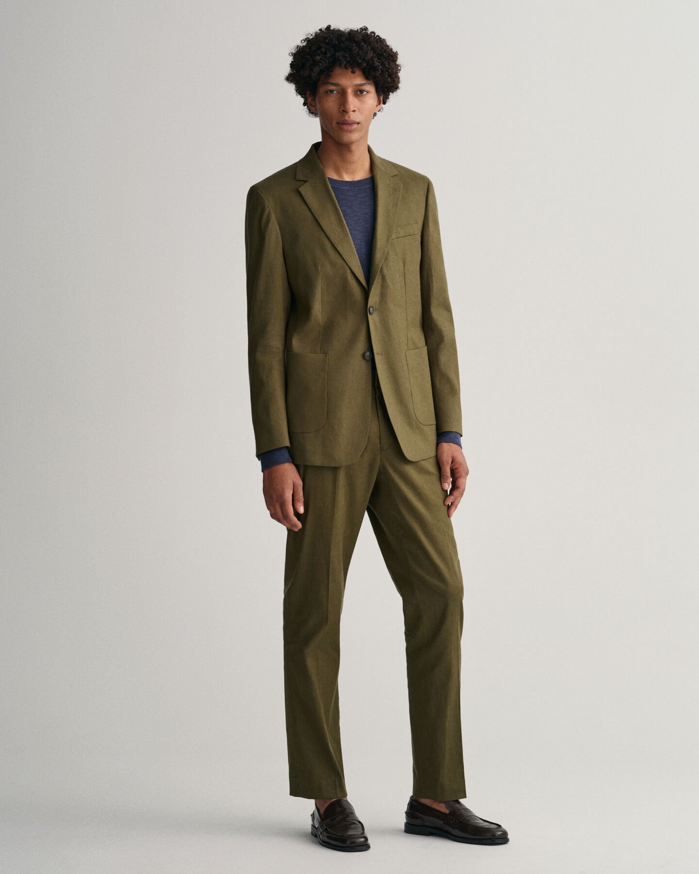 Puuvillapellavainen puvuntakki