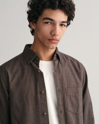 Regular fit ‑mitoitettu kalanruotokuvioinen flanellipaita