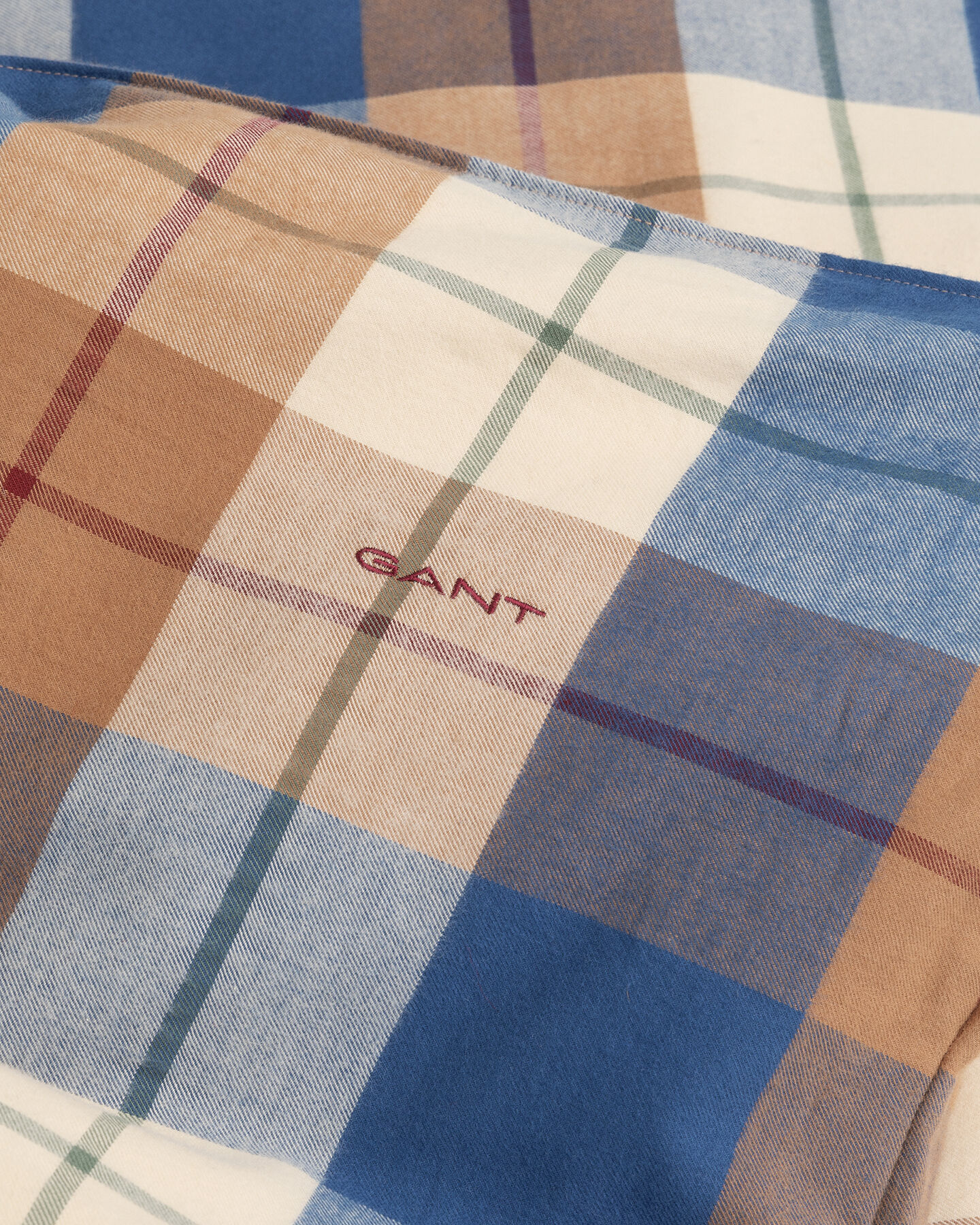 Flannel Check ‑pussilakana