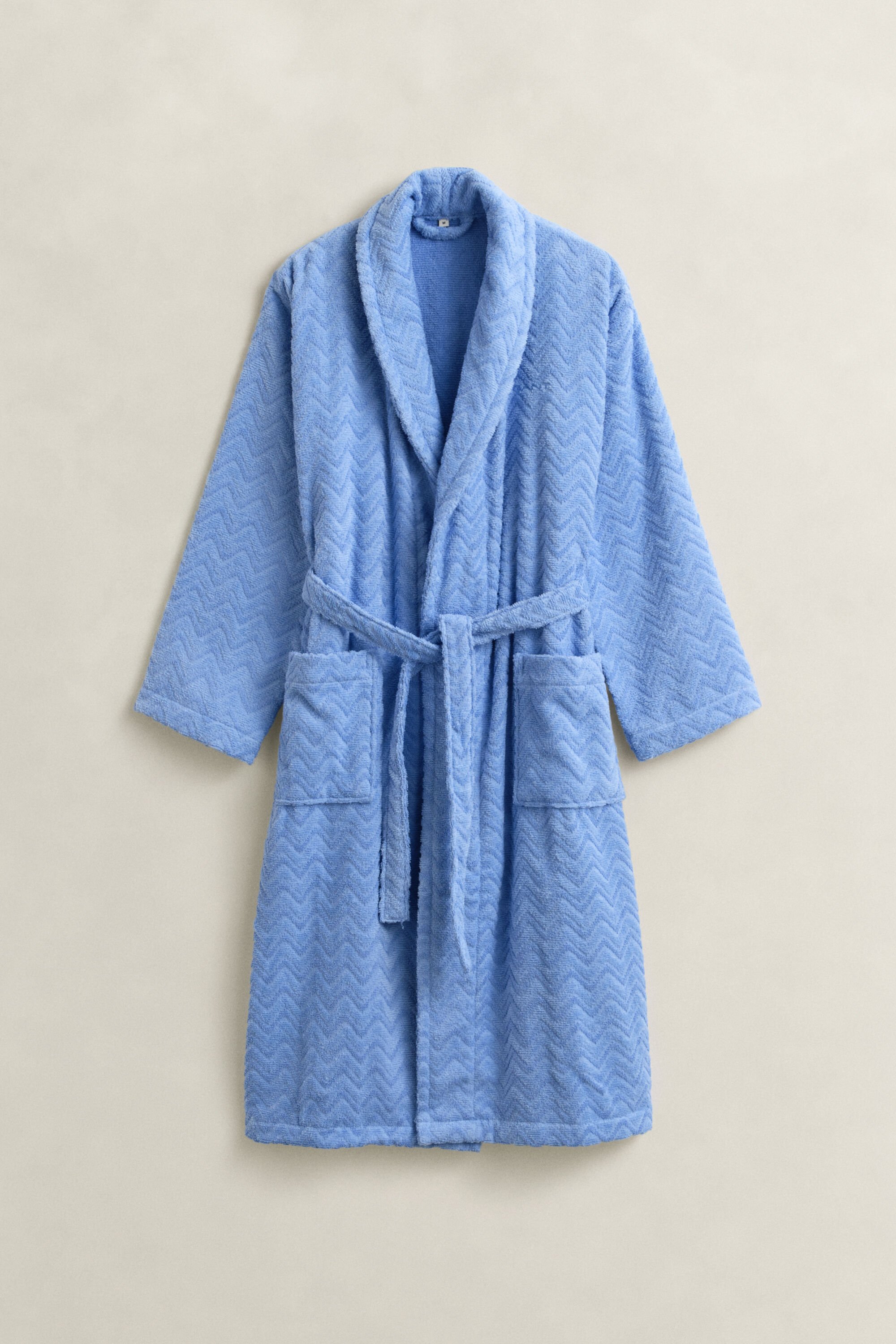 Jacquard-kalanruotokuviollinen kylpytakki