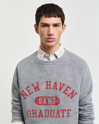 Graphic-collegepaita, py&ouml;re&auml; p&auml;&auml;ntie