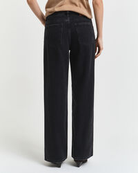 Relaxed fit ‑mitoitetut farkut