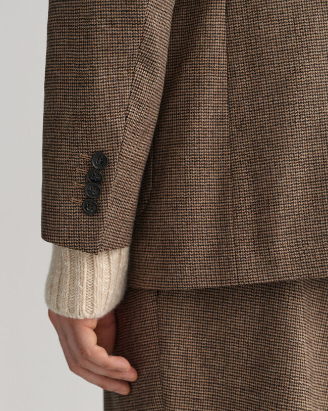 Kukonaskelkuvioinen bleiseri