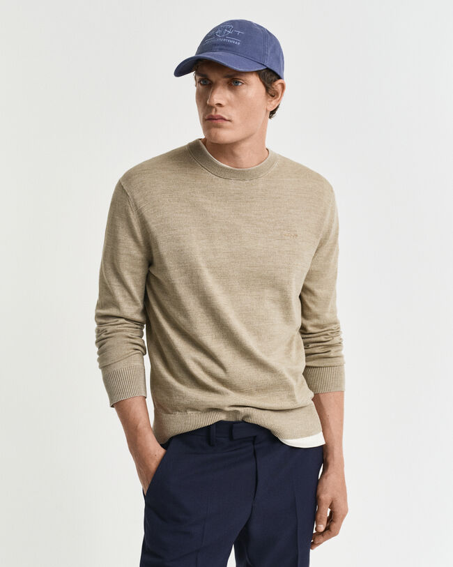 Sunfaded-neulepusero, pyöreä pääntie