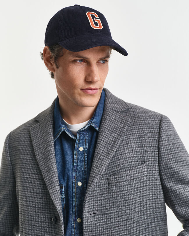 Kaksisävyinen villakangastakki