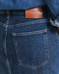 Midimittainen napitettu farkkuhame