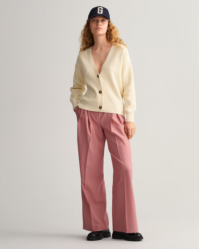 Ribbineuletakki puuvillasta