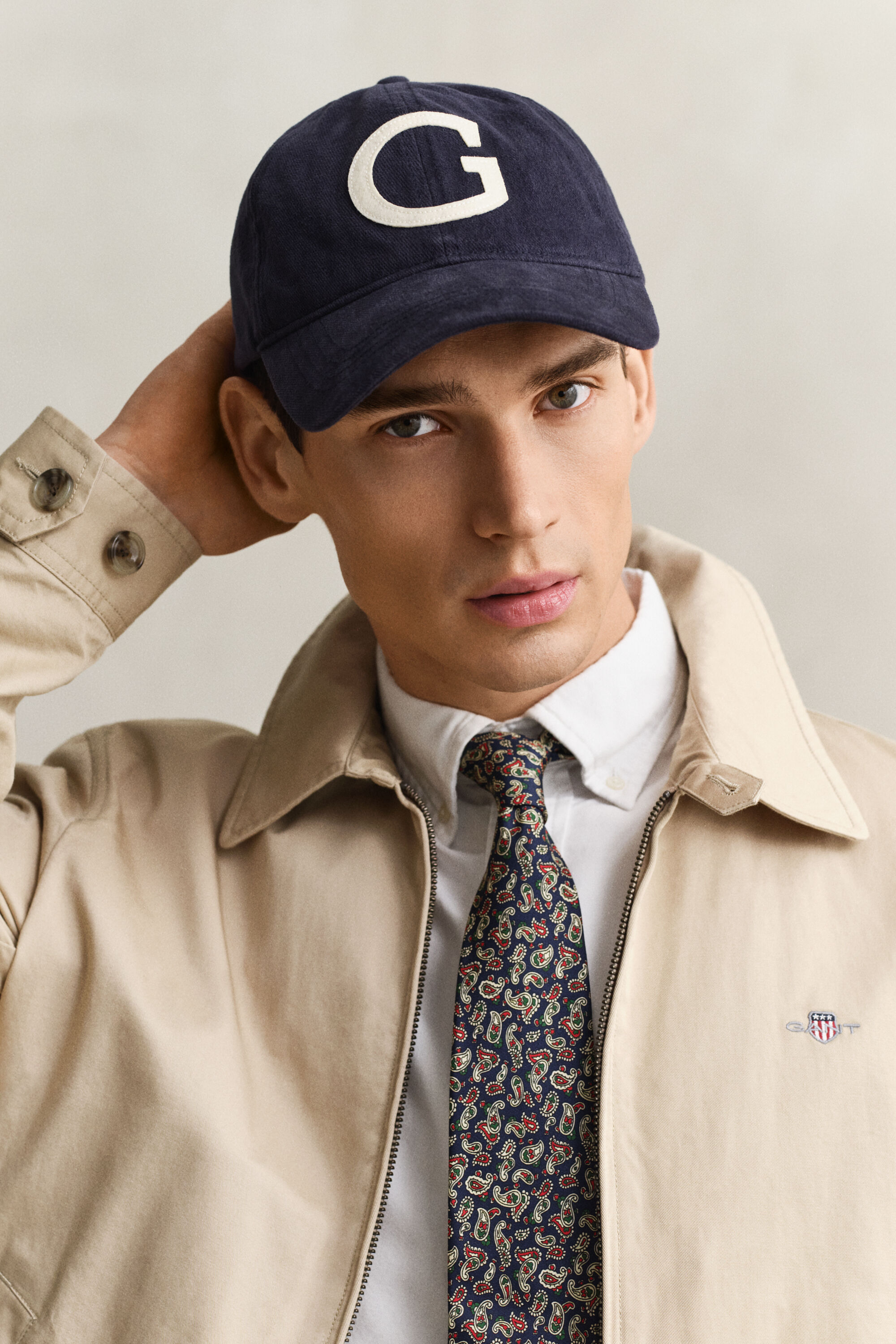 Puuvillainen Windcheater-takki