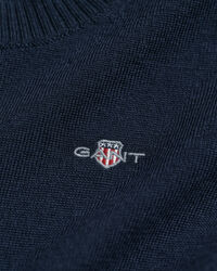 Kids-malliston hieno merinovillaneule, pyöreä pääntie