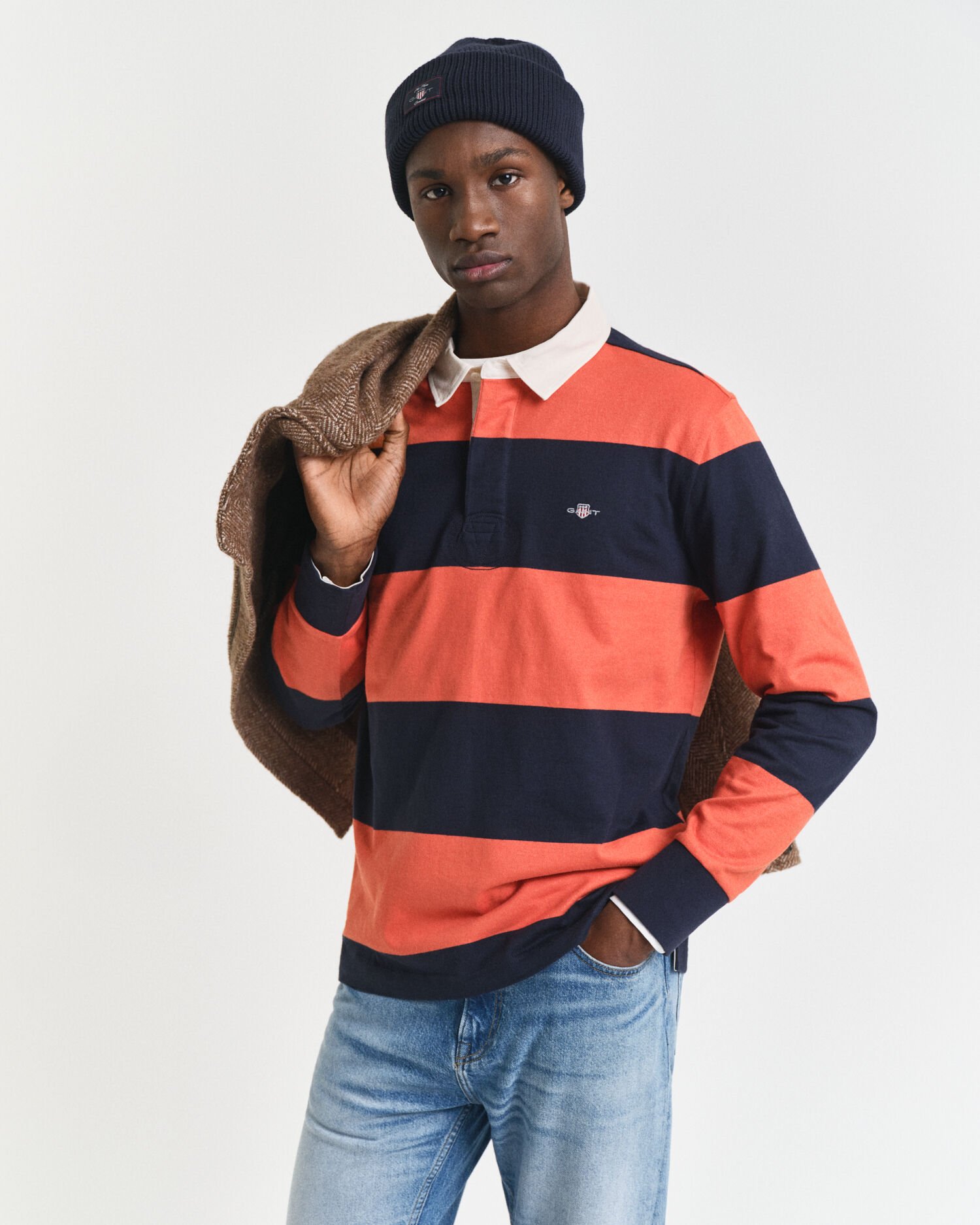 Leveäraitainen Heavy Rugger ‑paita