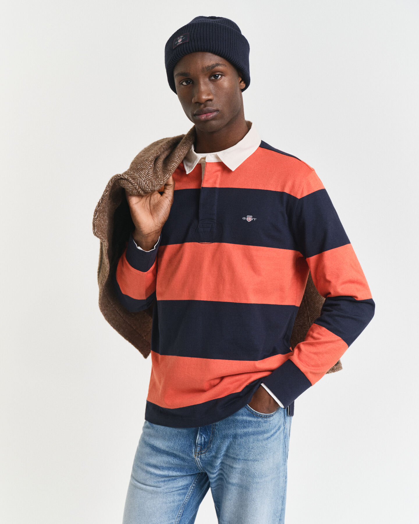 Leveäraitainen Heavy Rugger ‑paita