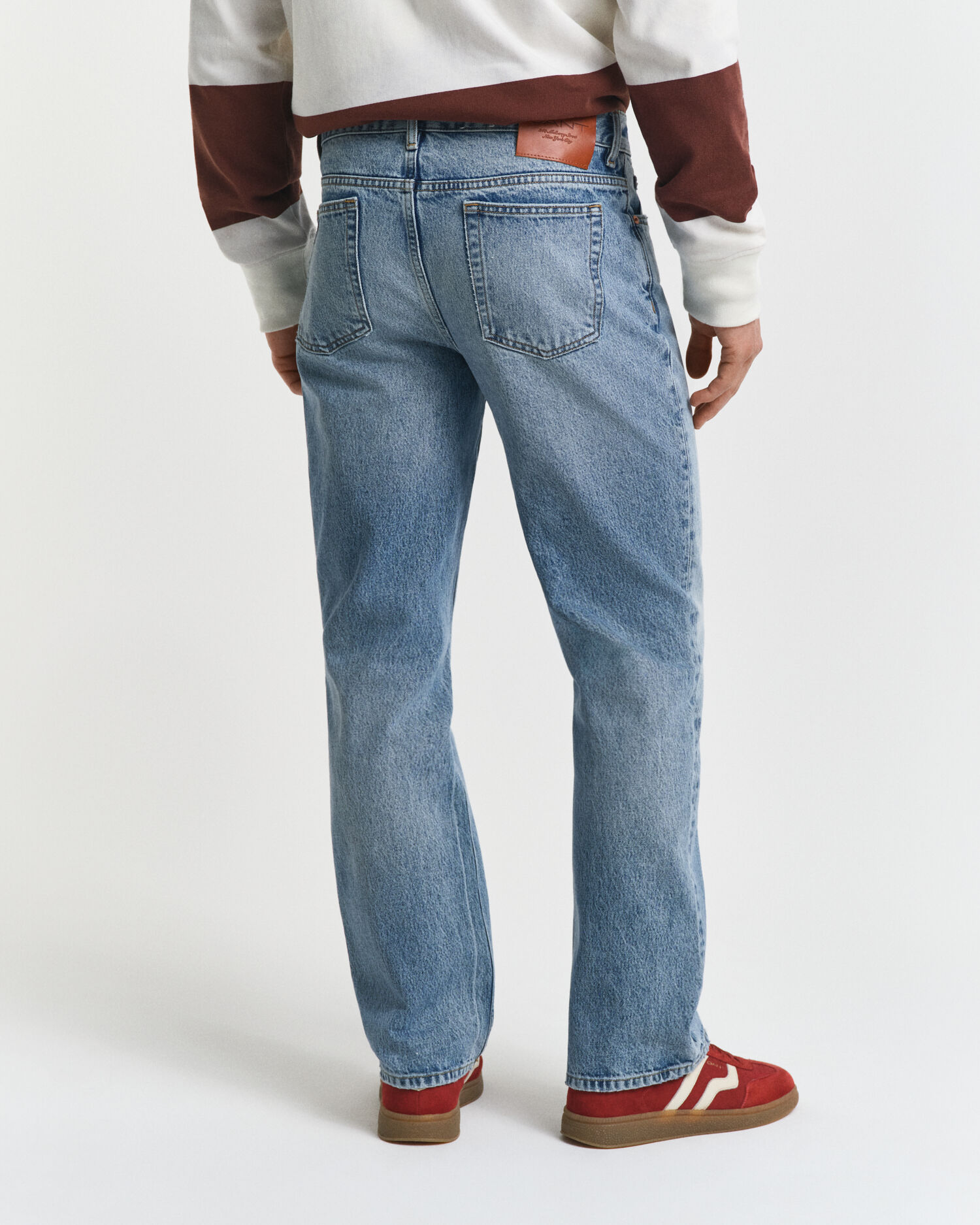 Bootcut-lahkeiset Vintage Washed ‑farkut