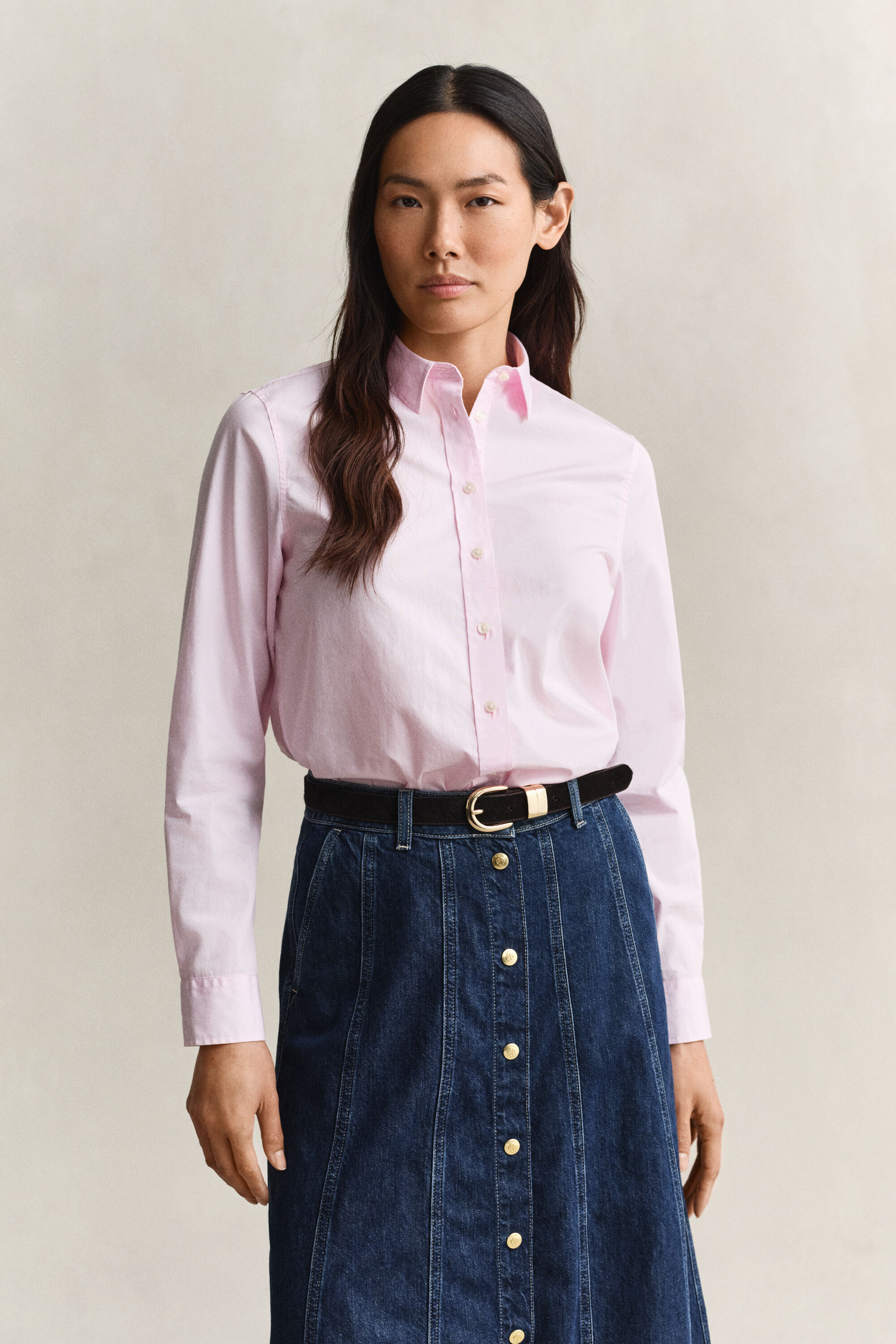 Regular fit ‑mitoitettu Classic-popliinipaita