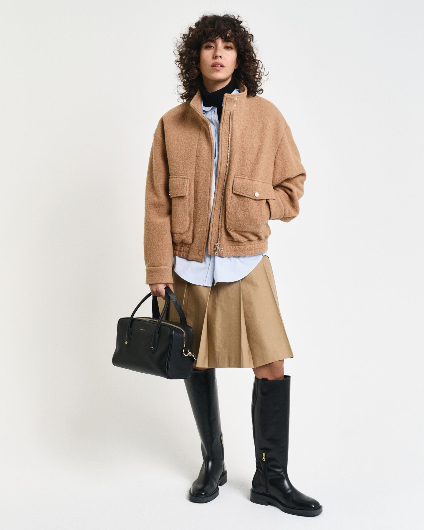 Villakankainen Harrington-takki