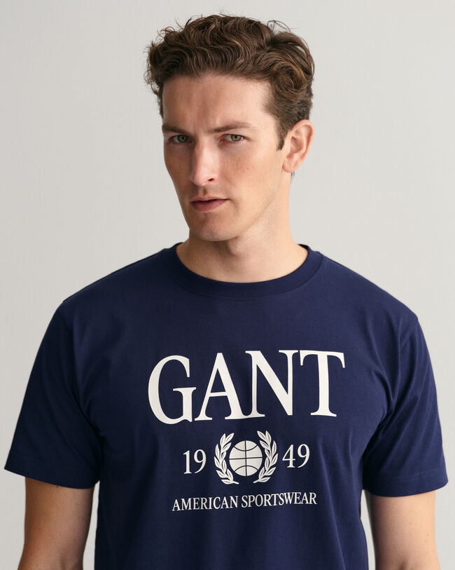 Retro Crest ‑t‑paita