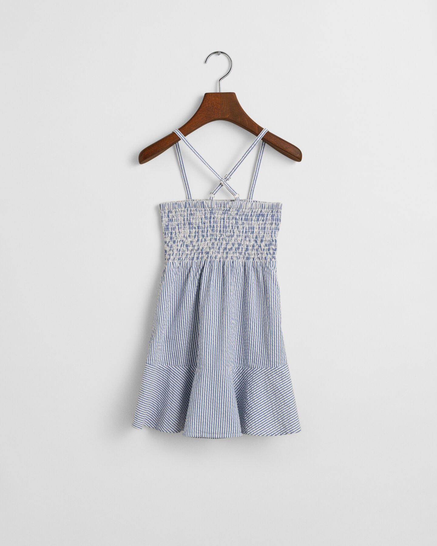 Girls-malliston raidallinen seersucker-mekko