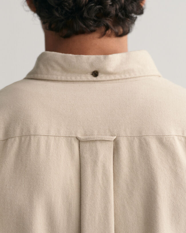 Regular fit ‑mitoitettu kalanruotokuvioinen flanellipaita