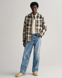 Ruudullinen päällyspaita tukevasta tvillistä