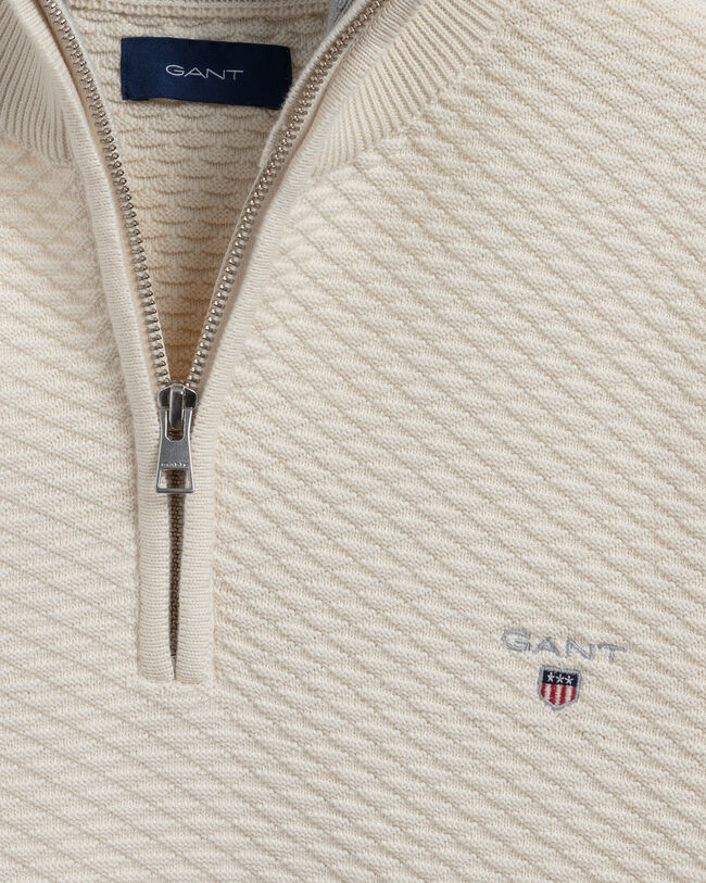 Triangle Texture ‑puolivetoketjuneulepusero