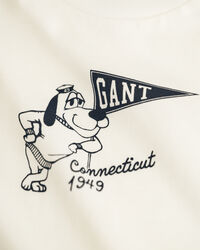 Baby-malliston pitkähihainen koiraprinttipaita