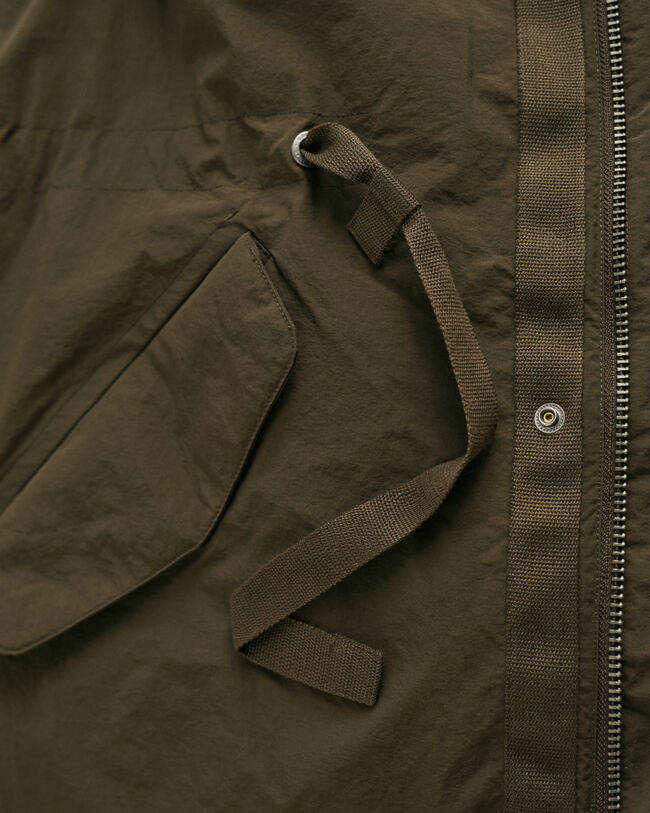 Kaksiosainen untuvaparkatakki