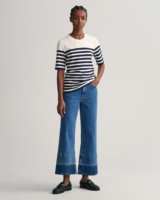 Raidallinen t‑paita