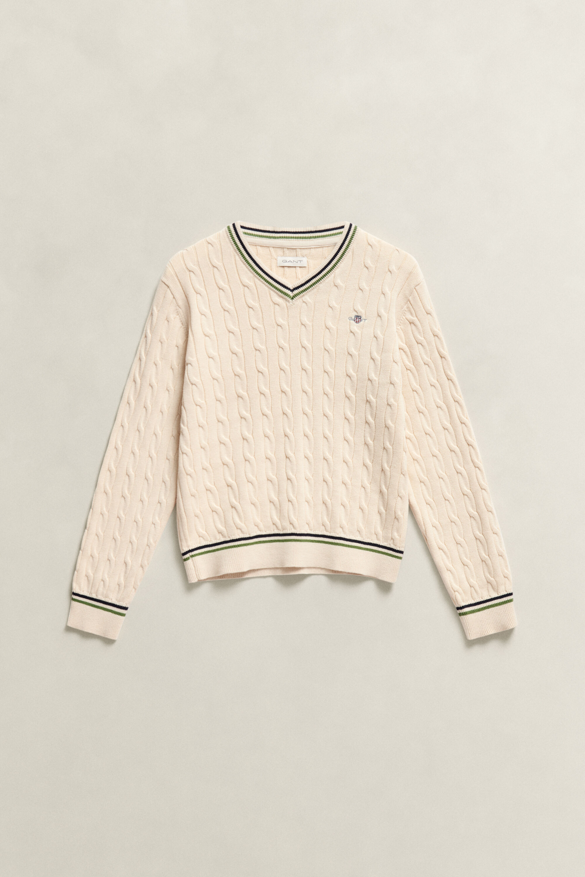 Teen Boys ‑malliston krikettineulepusero