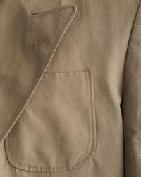 Oversized fit ‑mitoitettu kaksirivinen Safari-bleiseri