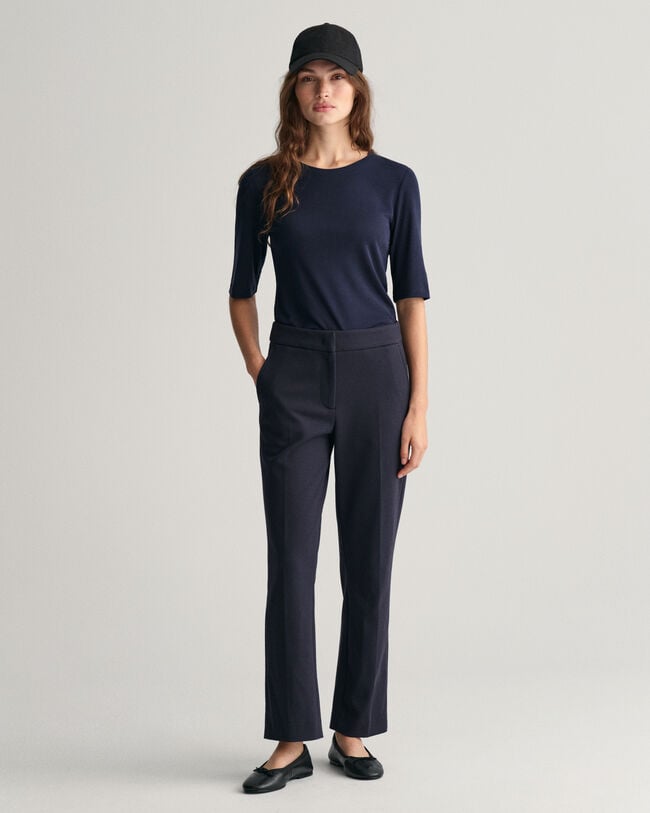 Jerseykankaiset sikarihousut