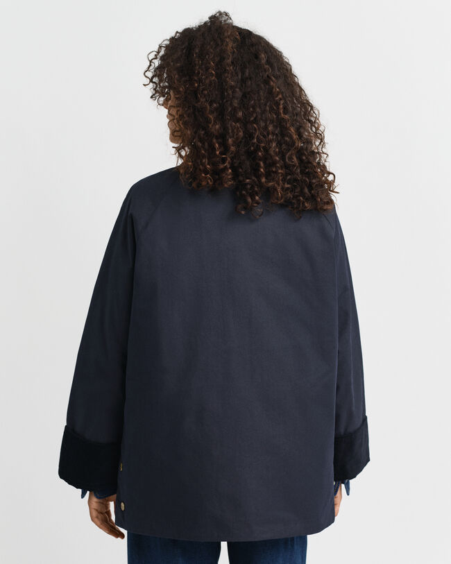 Kaksikerroksinen öljykangastakki