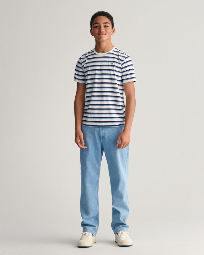 Teen Boys ‑malliston relaxed fit ‑mitoitetut farkut