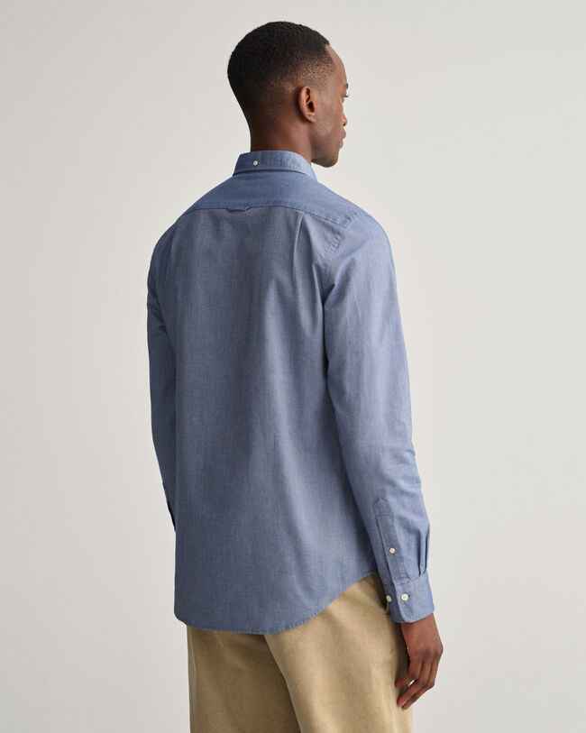 Slim fit ‑mitoitettu oxford-paita