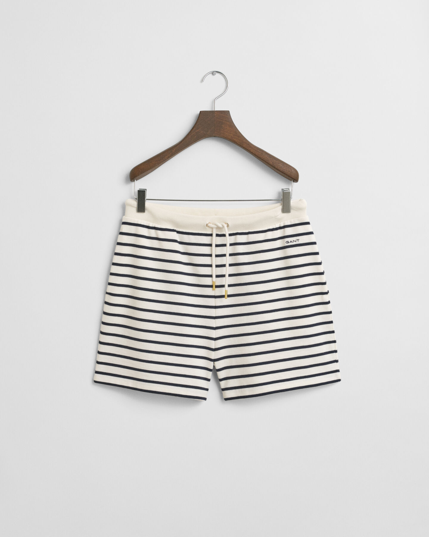 Breton-raidalliset jerseyshortsit