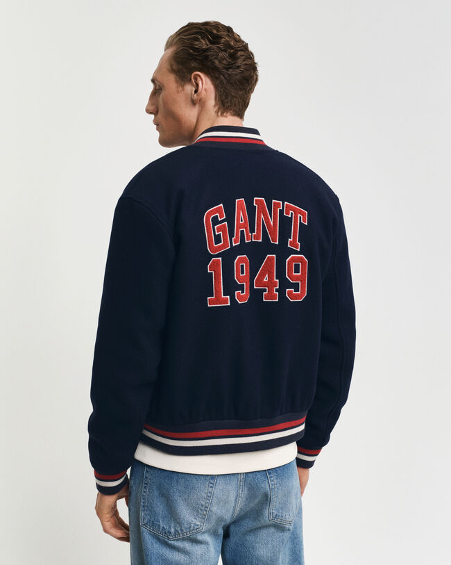GANT Varsity Jacket ‑villasekoitetakki