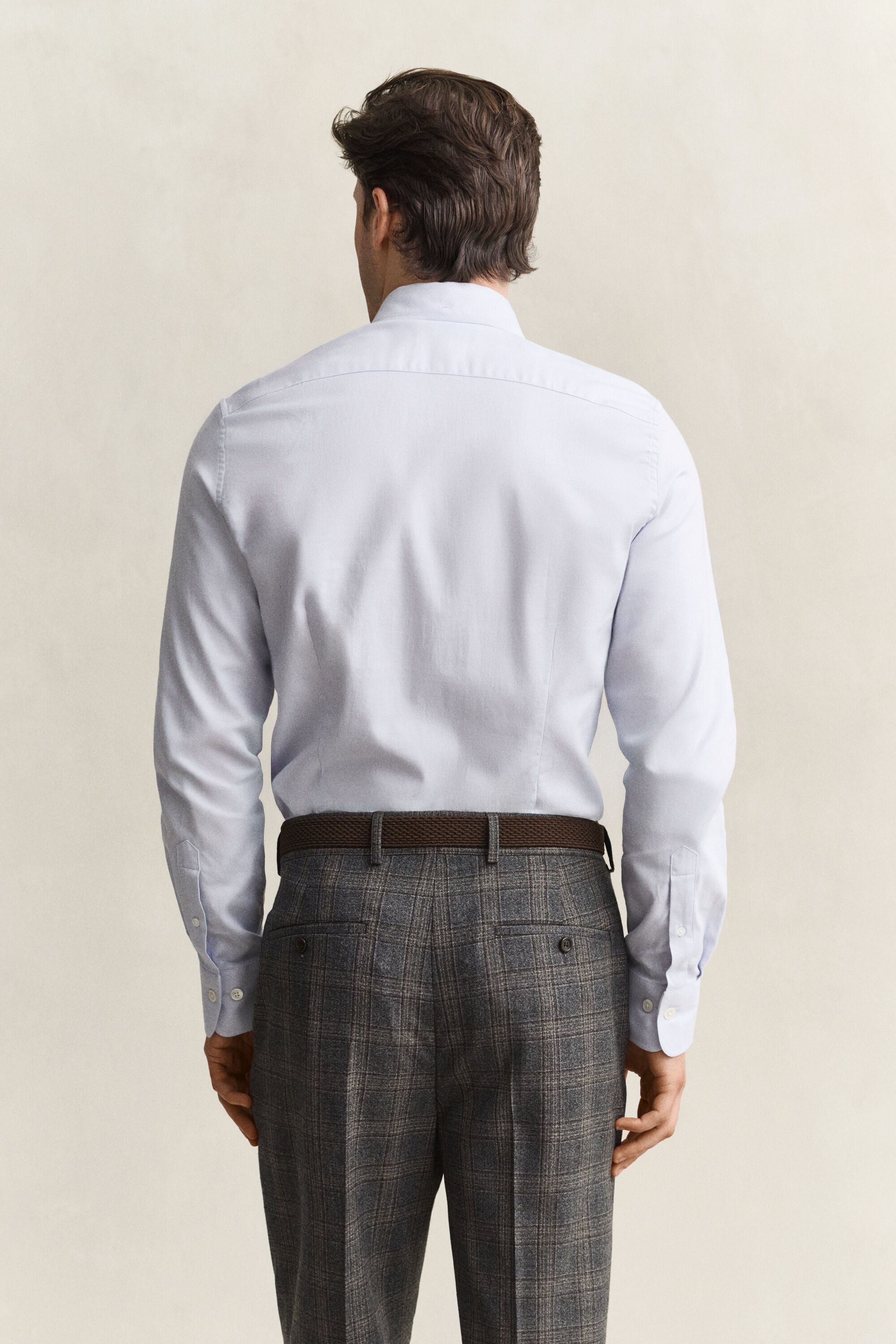 Slim fit ‑mitoitettu kauluspaita