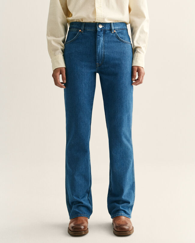 Wrangler x GANT ‑malliston Bootcut-farkut