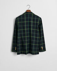 Regular fit ‑mitoitettu ruudullinen bleiseri