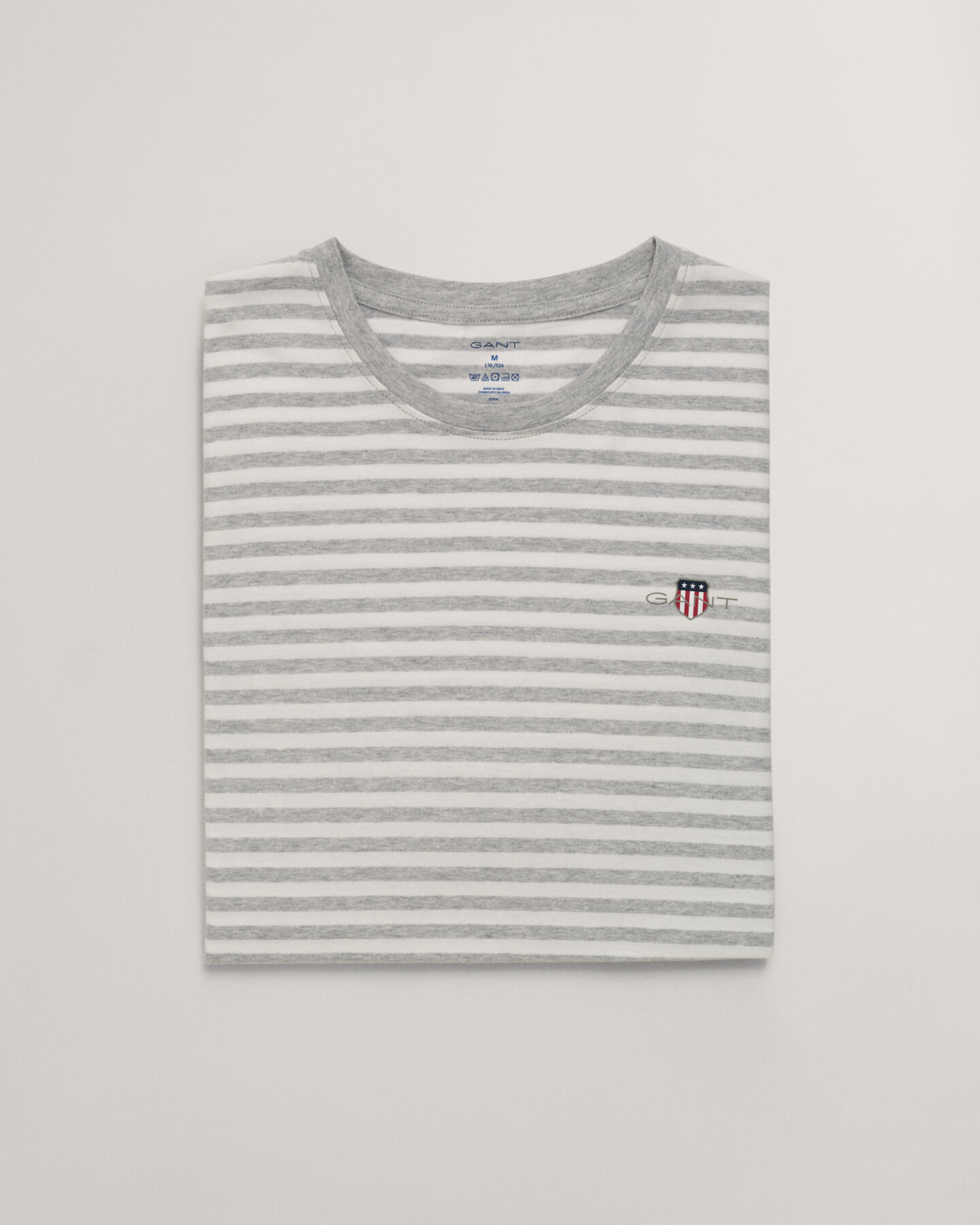 Lyhythihainen raidallinen Shield-pyjamapaita