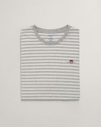 Lyhythihainen raidallinen Shield-pyjamapaita