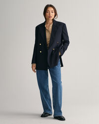 Pitkähihainen koristekauluksinen pikeepaita