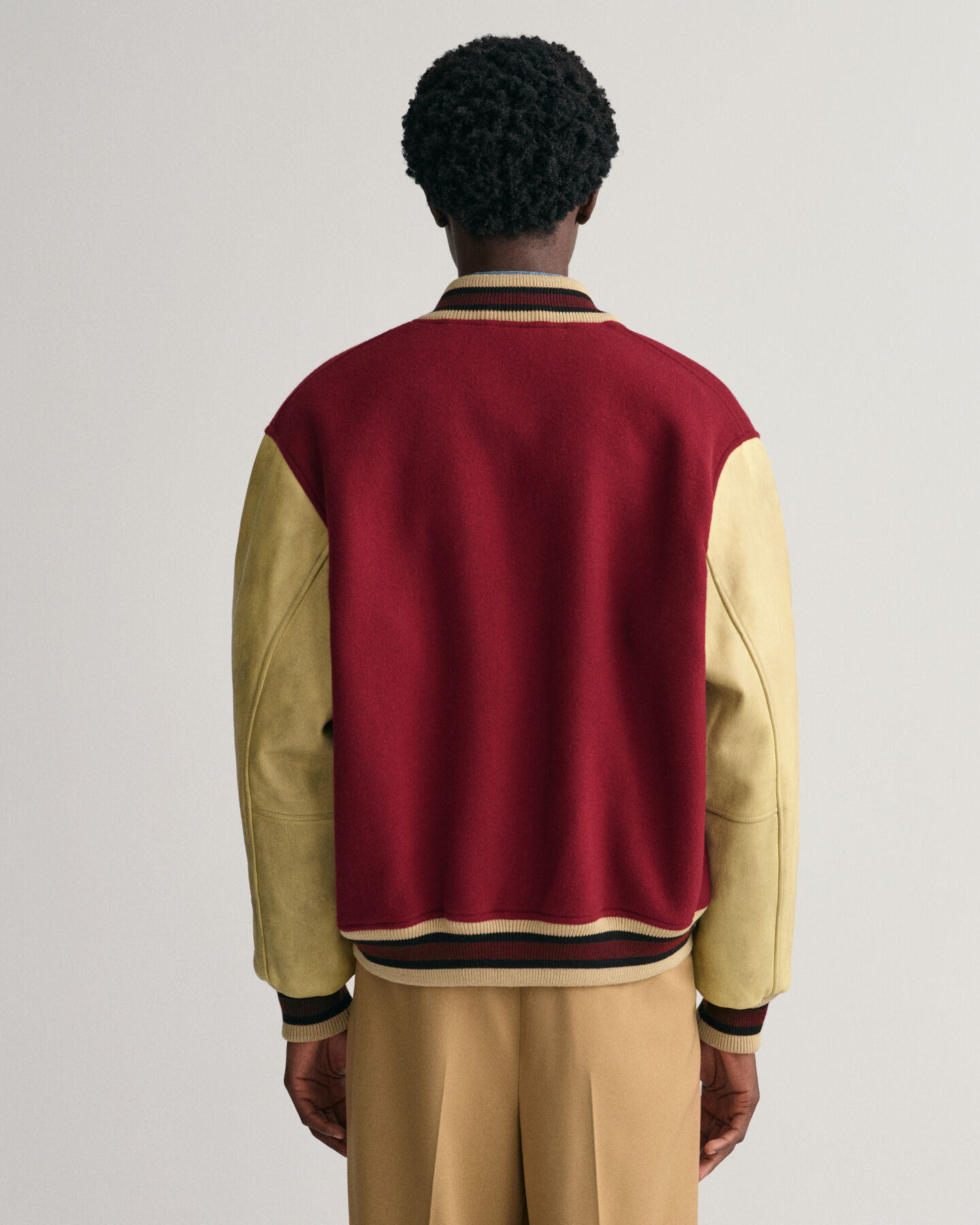 Topattu Mix GANT Varsity Jacket ‑takki