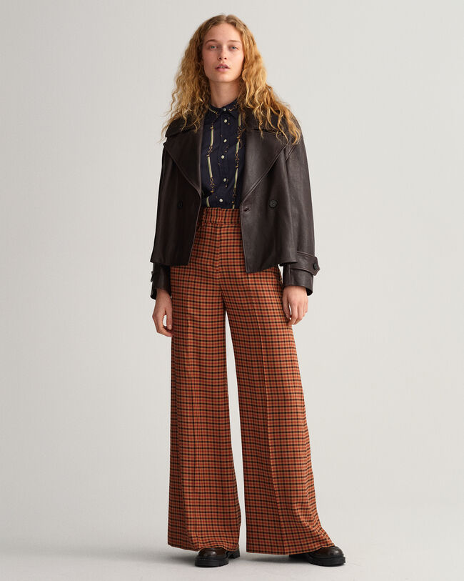 Regular fit ‑mitoitettu American Luxe ‑puuvillavoileepaita