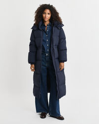 Kokopitkä untuvatakki